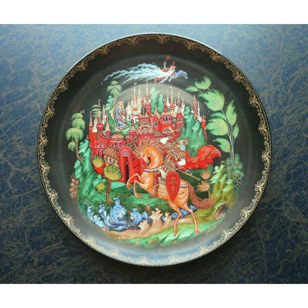 Collector Plate Russian Legend Series Tianex Plate 1988 Bradex No. 60-V25-1.1